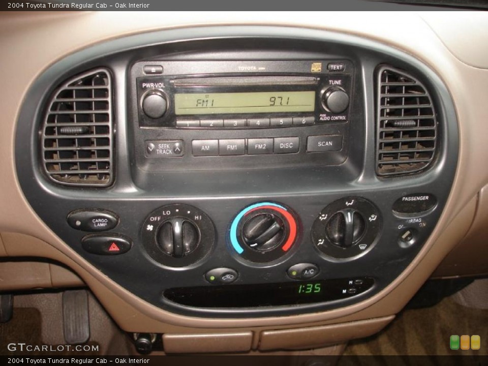 Oak Interior Controls for the 2004 Toyota Tundra Regular Cab #44146361