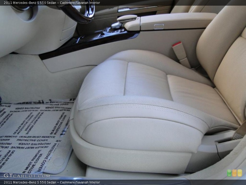 Cashmere/Savanah Interior Photo for the 2011 Mercedes-Benz S 550 Sedan #44146485