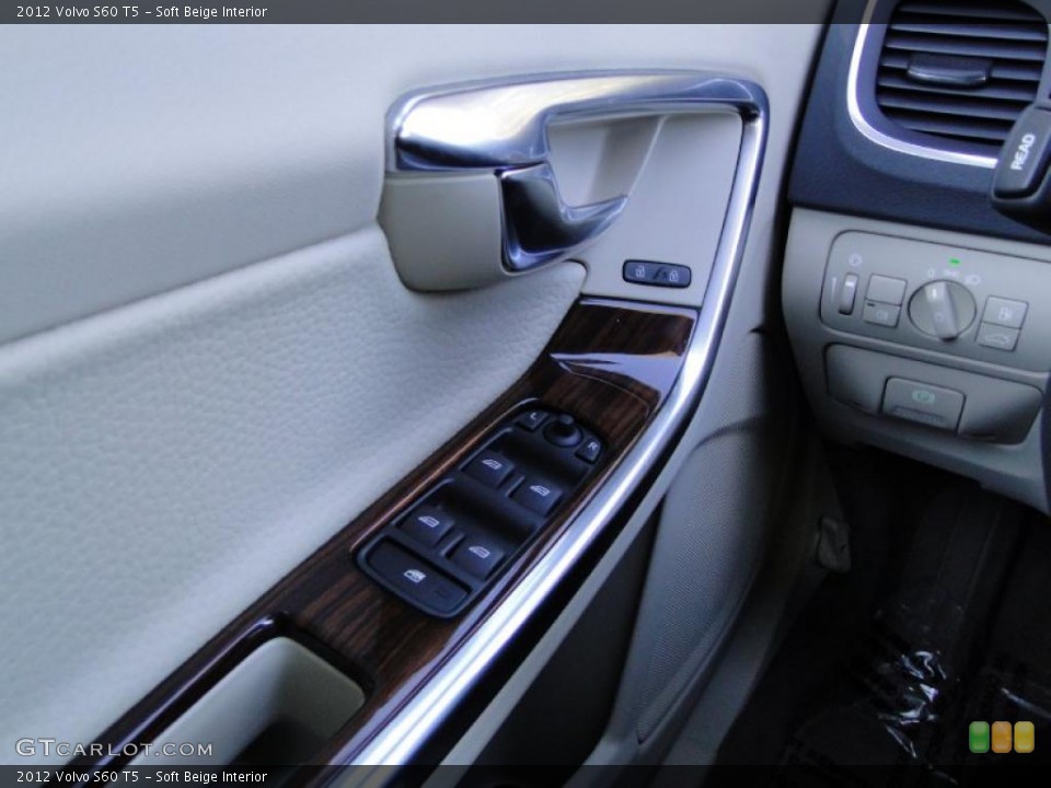 Soft Beige Interior Controls for the 2012 Volvo S60 T5 #44146941