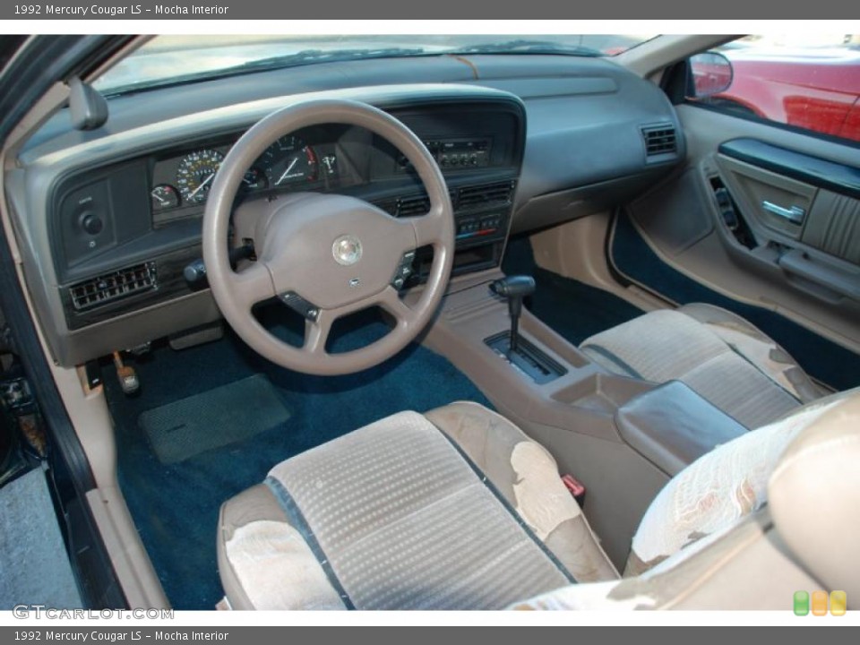 Mocha Interior Prime Interior for the 1992 Mercury Cougar LS #44148361