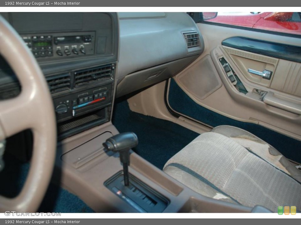 Mocha Interior Photo for the 1992 Mercury Cougar LS #44148409