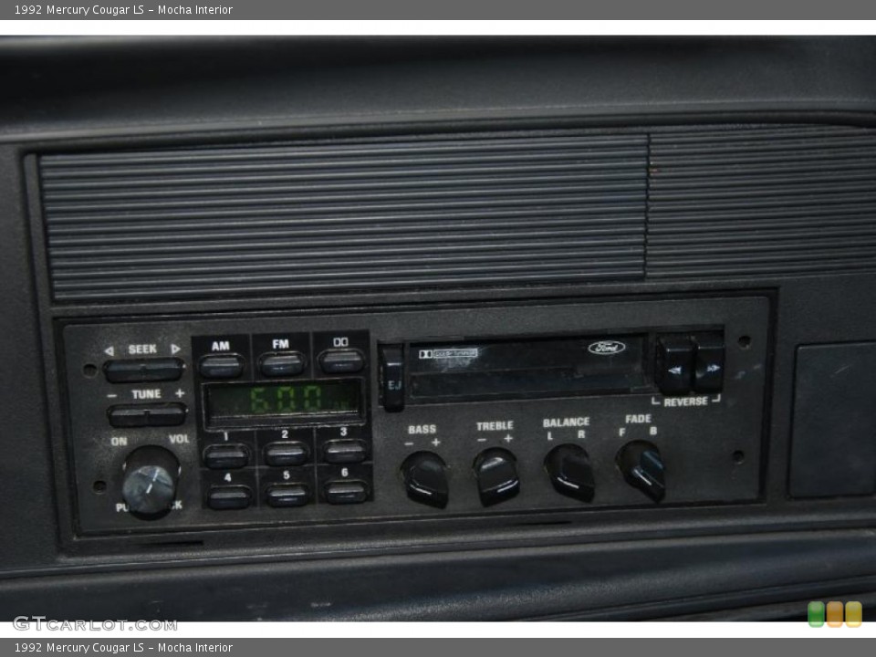 Mocha Interior Controls for the 1992 Mercury Cougar LS #44148425