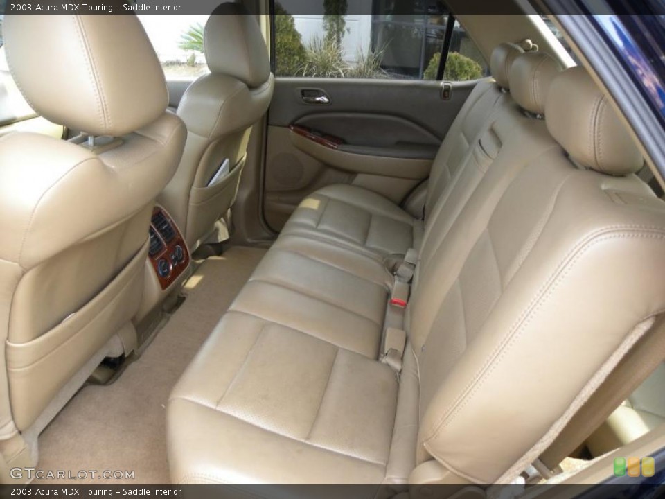 Saddle Interior Photo for the 2003 Acura MDX Touring #44151205