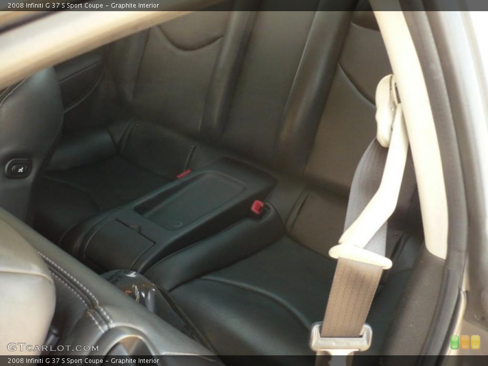 Graphite Interior Photo for the 2008 Infiniti G 37 S Sport Coupe #44152921
