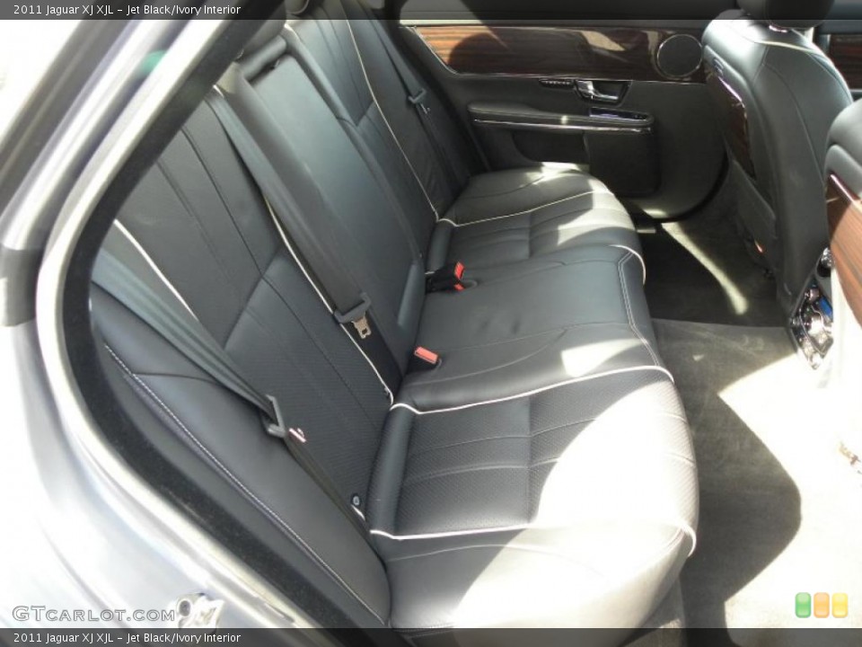 Jet Black/Ivory Interior Photo for the 2011 Jaguar XJ XJL #44152987