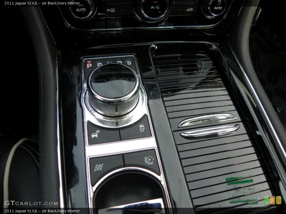 Jet Black/Ivory Interior Transmission for the 2011 Jaguar XJ XJL #44153106