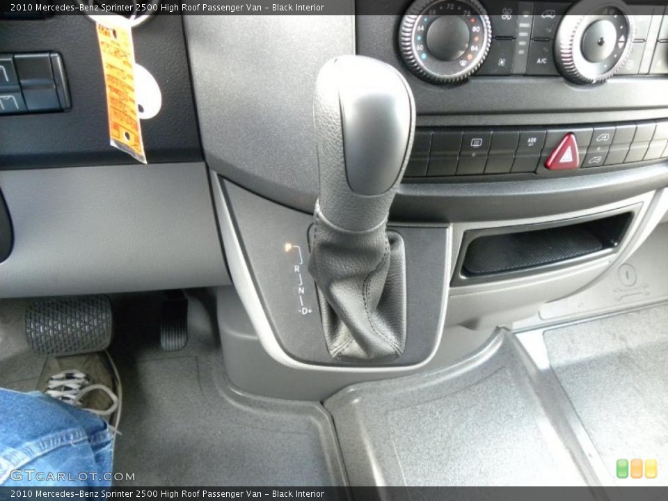 Black Interior Transmission for the 2010 Mercedes-Benz Sprinter 2500 High Roof Passenger Van #44154507