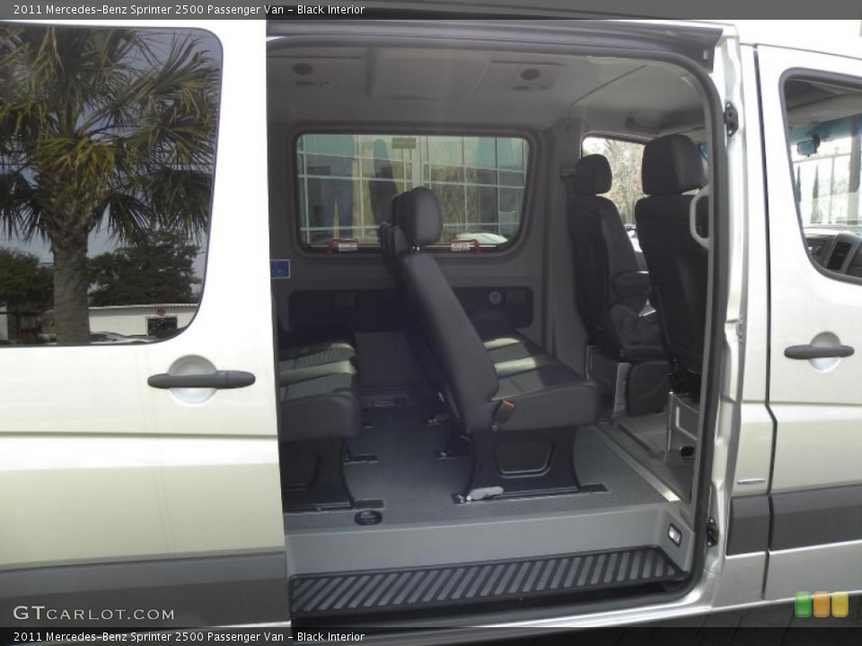 Black Interior Photo for the 2011 Mercedes-Benz Sprinter 2500 Passenger Van #44155468
