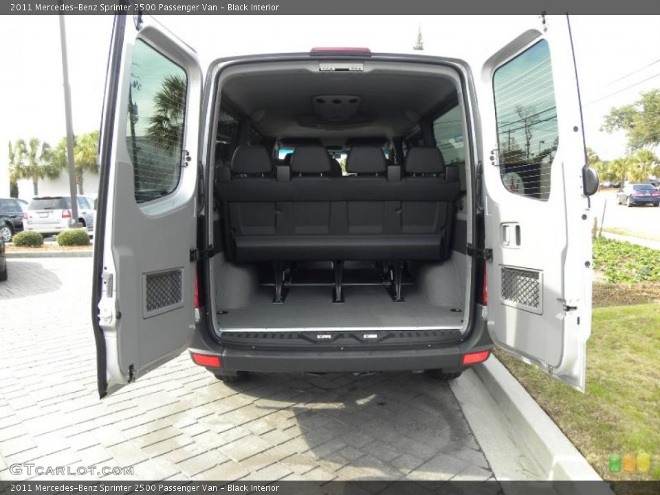 Black Interior Trunk for the 2011 Mercedes-Benz Sprinter 2500 Passenger Van #44155519