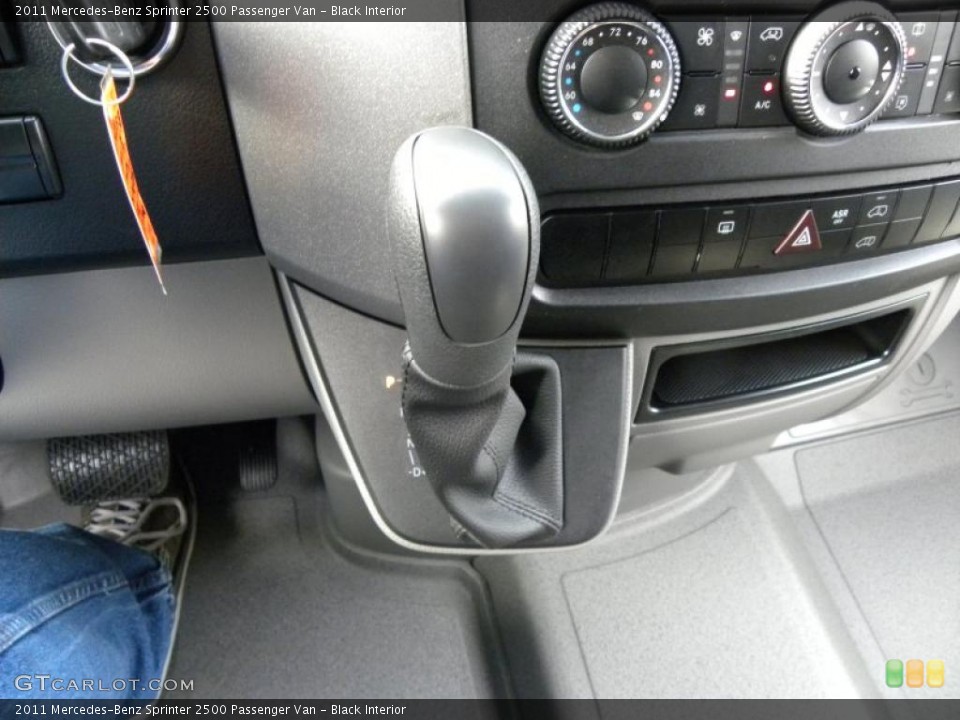 Black Interior Transmission for the 2011 Mercedes-Benz Sprinter 2500 Passenger Van #44155595