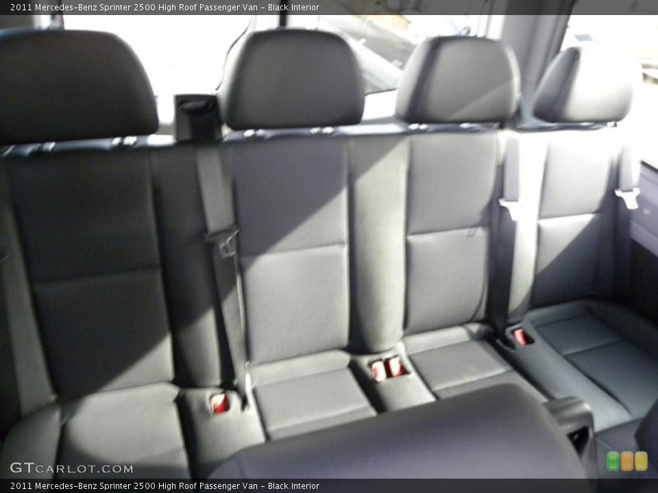 Black Interior Photo for the 2011 Mercedes-Benz Sprinter 2500 High Roof Passenger Van #44155780