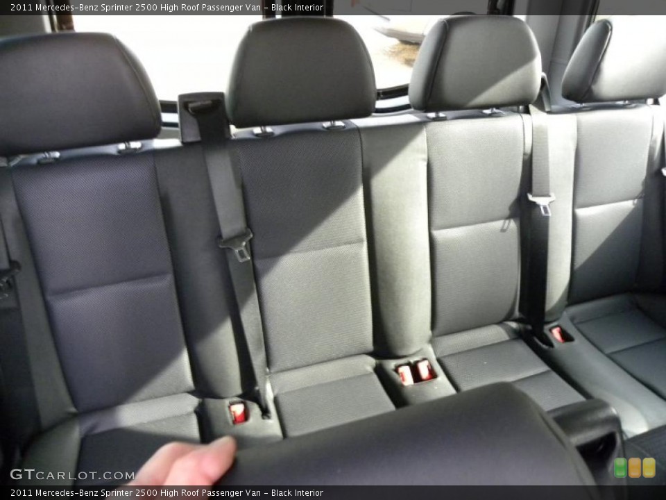 Black Interior Photo for the 2011 Mercedes-Benz Sprinter 2500 High Roof Passenger Van #44156141