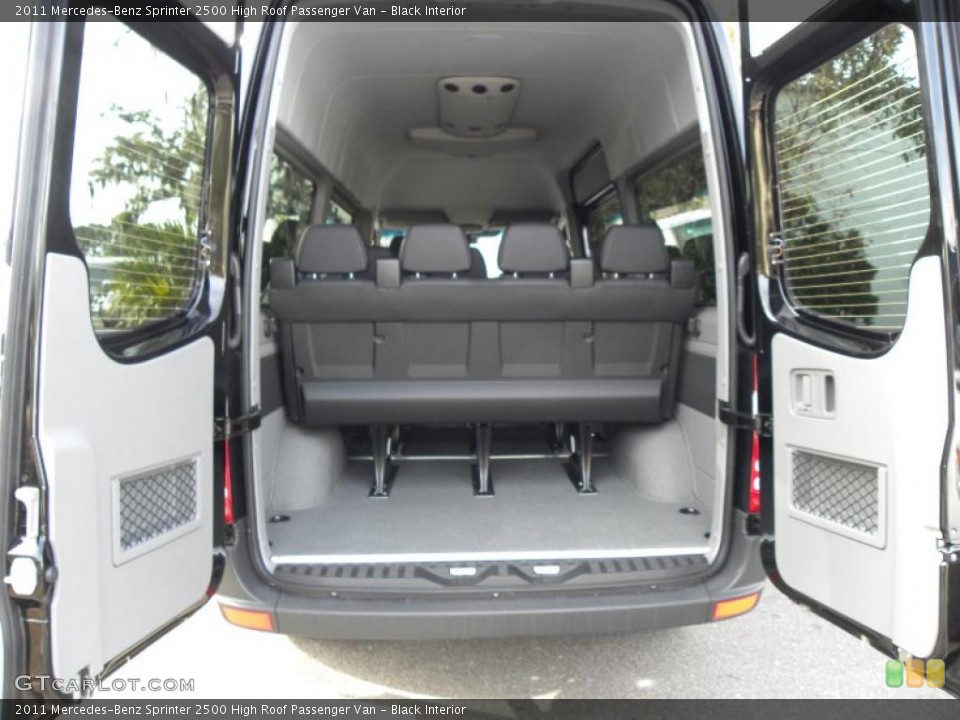 Black Interior Trunk for the 2011 Mercedes-Benz Sprinter 2500 High Roof Passenger Van #44156218