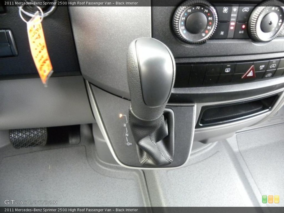 Black Interior Transmission for the 2011 Mercedes-Benz Sprinter 2500 High Roof Passenger Van #44156297