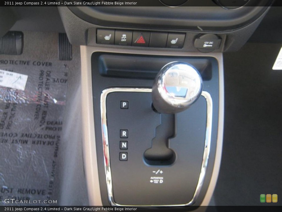 Dark Slate Gray/Light Pebble Beige Interior Transmission for the 2011 Jeep Compass 2.4 Limited #44161100