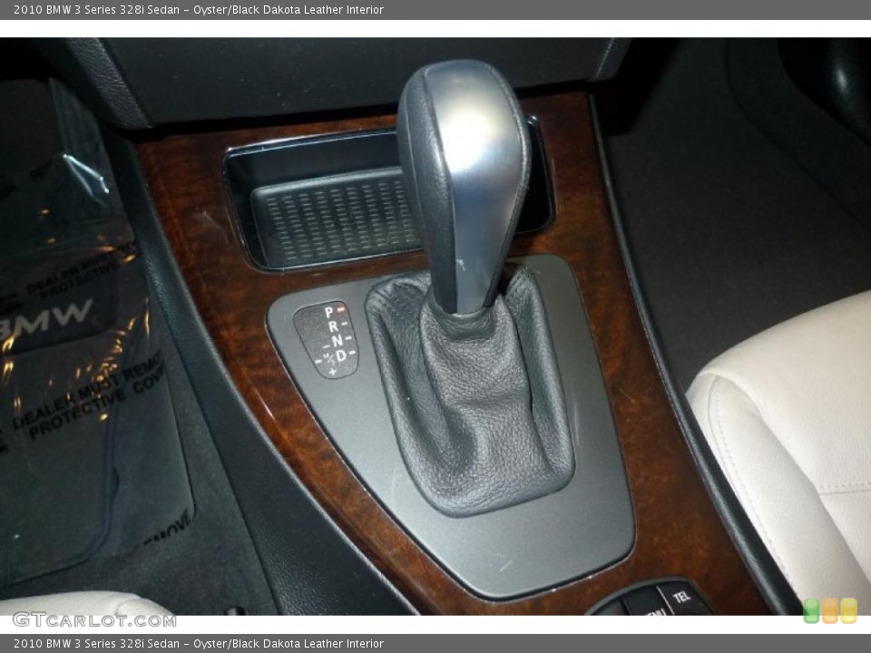 Oyster/Black Dakota Leather Interior Transmission for the 2010 BMW 3 Series 328i Sedan #44161676