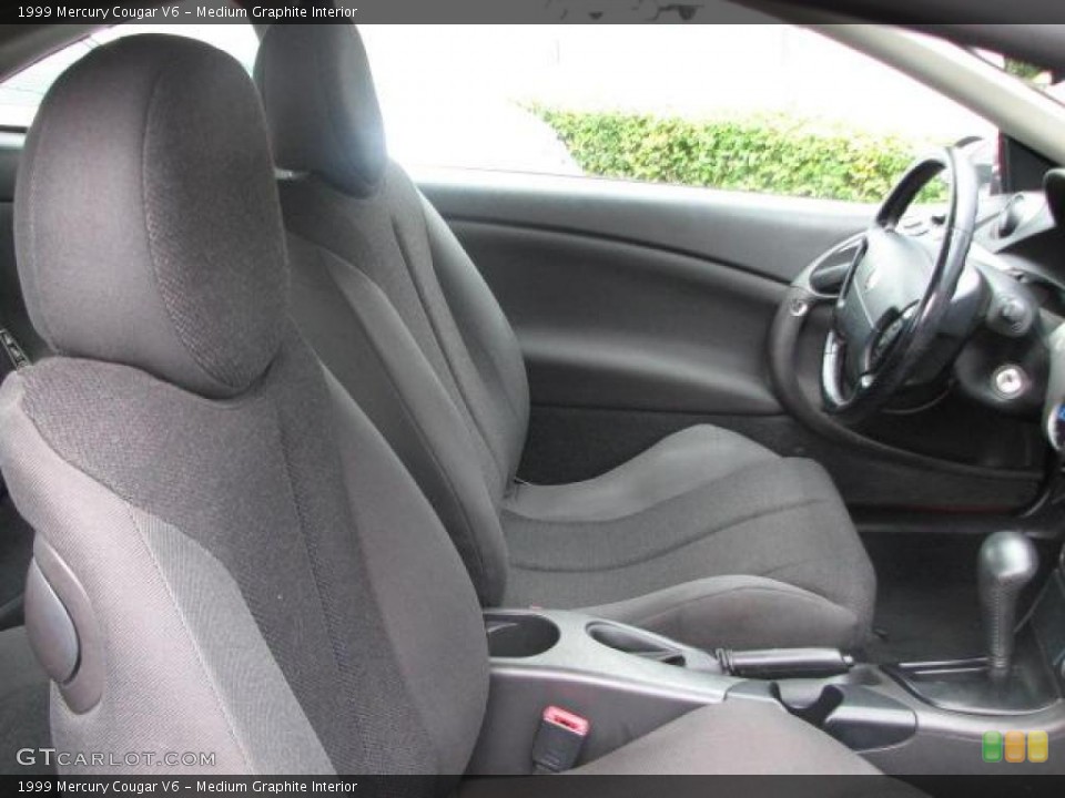 Medium Graphite Interior Photo for the 1999 Mercury Cougar V6 #44162726