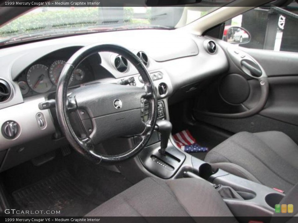 Medium Graphite Interior Prime Interior for the 1999 Mercury Cougar V6 #44162788