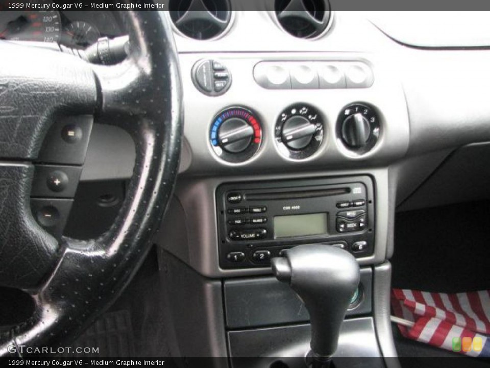 Medium Graphite Interior Controls for the 1999 Mercury Cougar V6 #44162802