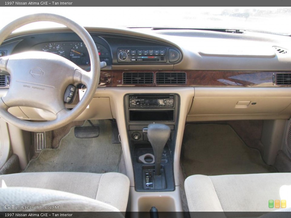 Tan Interior Dashboard for the 1997 Nissan Altima GXE #44164307
