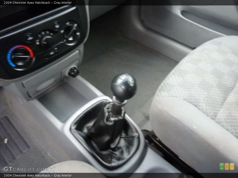 Gray Interior Transmission for the 2004 Chevrolet Aveo Hatchback #44173947