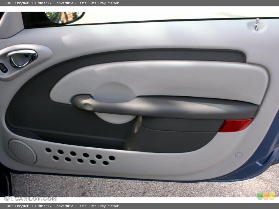 Pastel Slate Gray Interior Door Panel for the 2006 Chrysler PT Cruiser GT Convertible #44181387