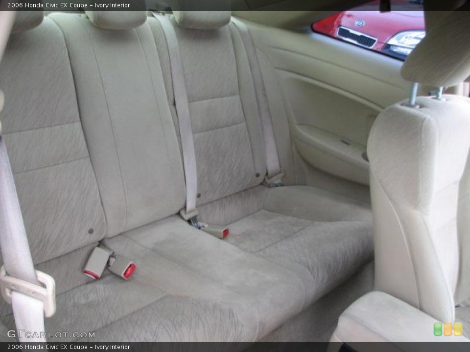 Ivory Interior Photo for the 2006 Honda Civic EX Coupe #44181788
