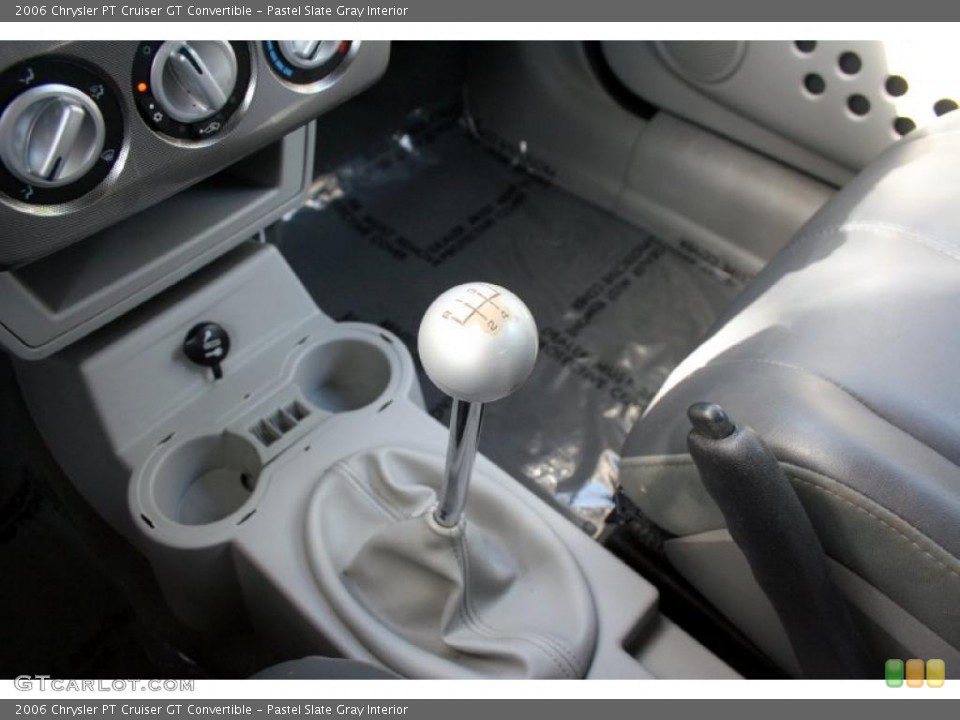 Pastel Slate Gray Interior Transmission for the 2006 Chrysler PT Cruiser GT Convertible #44181796