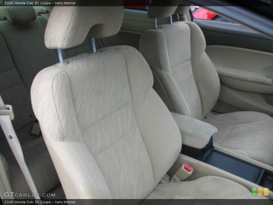 Ivory Interior Photo for the 2006 Honda Civic EX Coupe #44181800