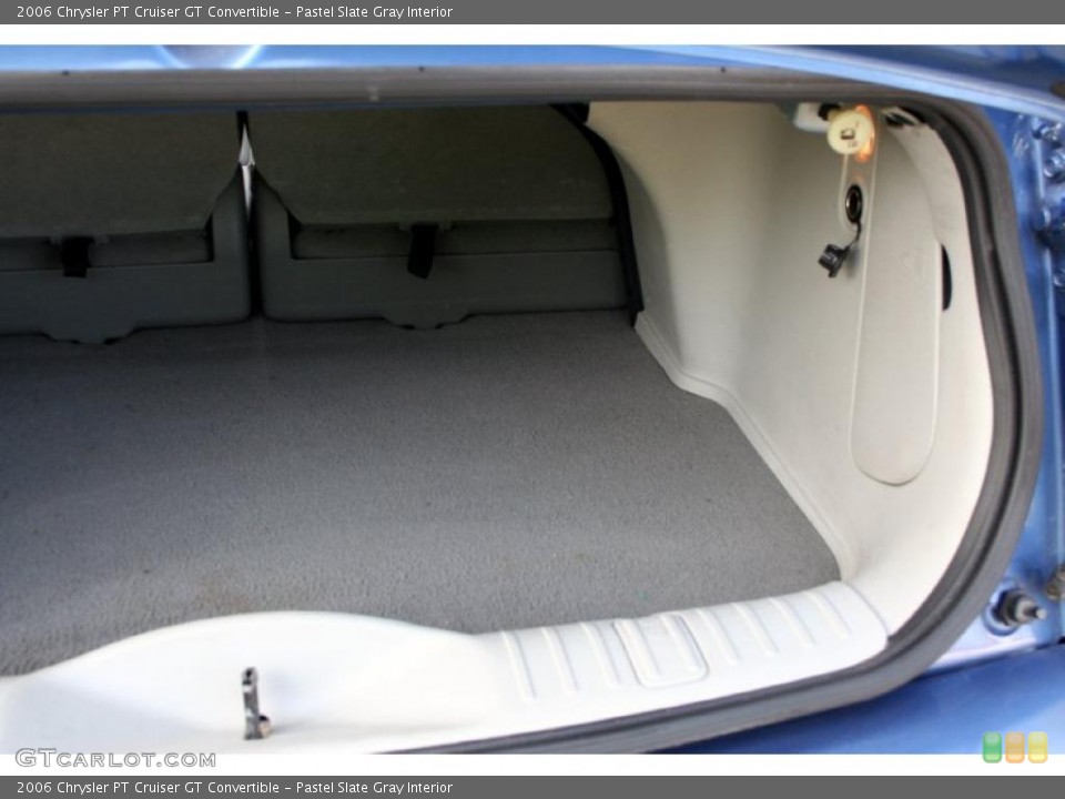 Pastel Slate Gray Interior Trunk for the 2006 Chrysler PT Cruiser GT Convertible #44181900