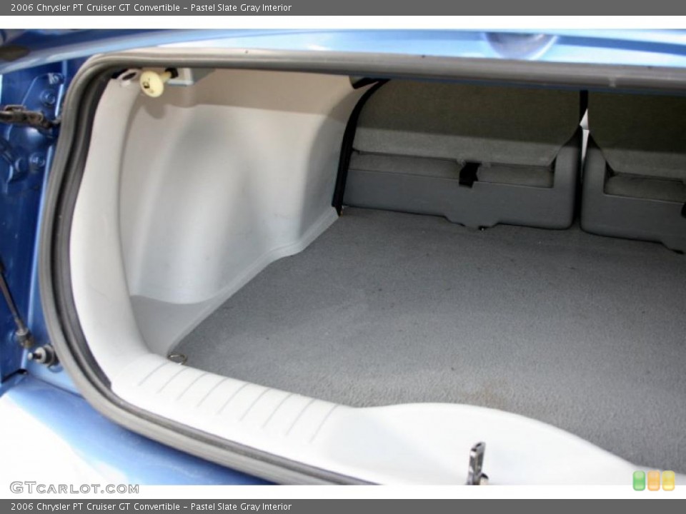 Pastel Slate Gray Interior Trunk for the 2006 Chrysler PT Cruiser GT Convertible #44181908