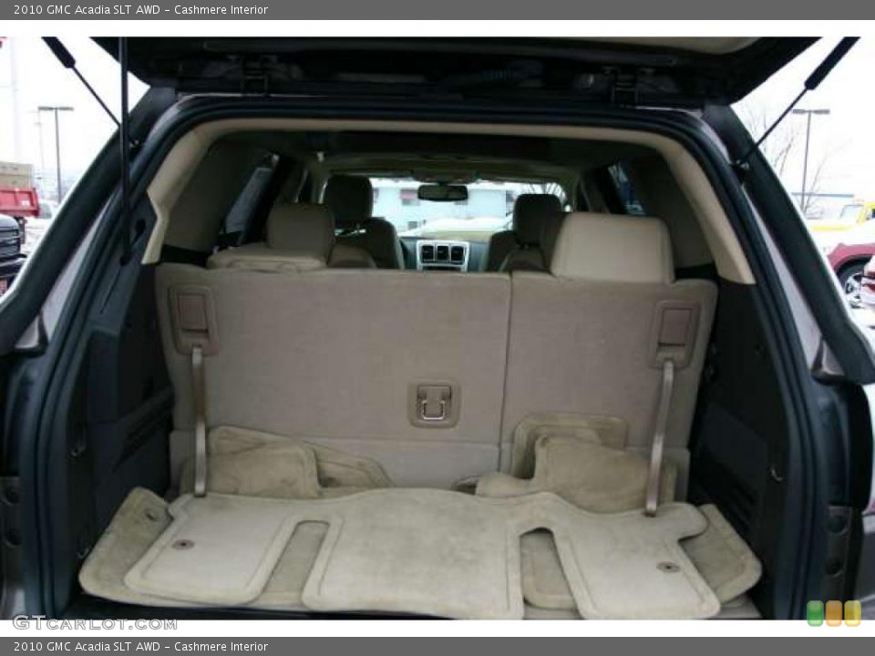 Cashmere Interior Trunk for the 2010 GMC Acadia SLT AWD #44185099