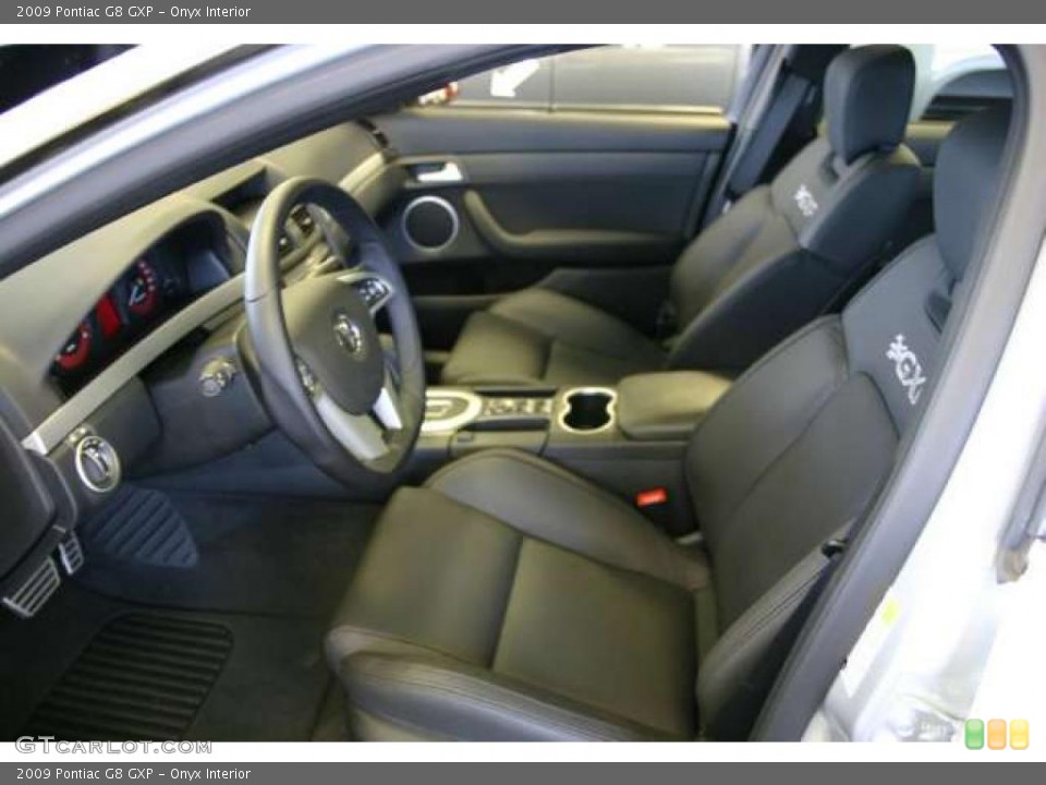 Onyx Interior Photo for the 2009 Pontiac G8 GXP #44185979