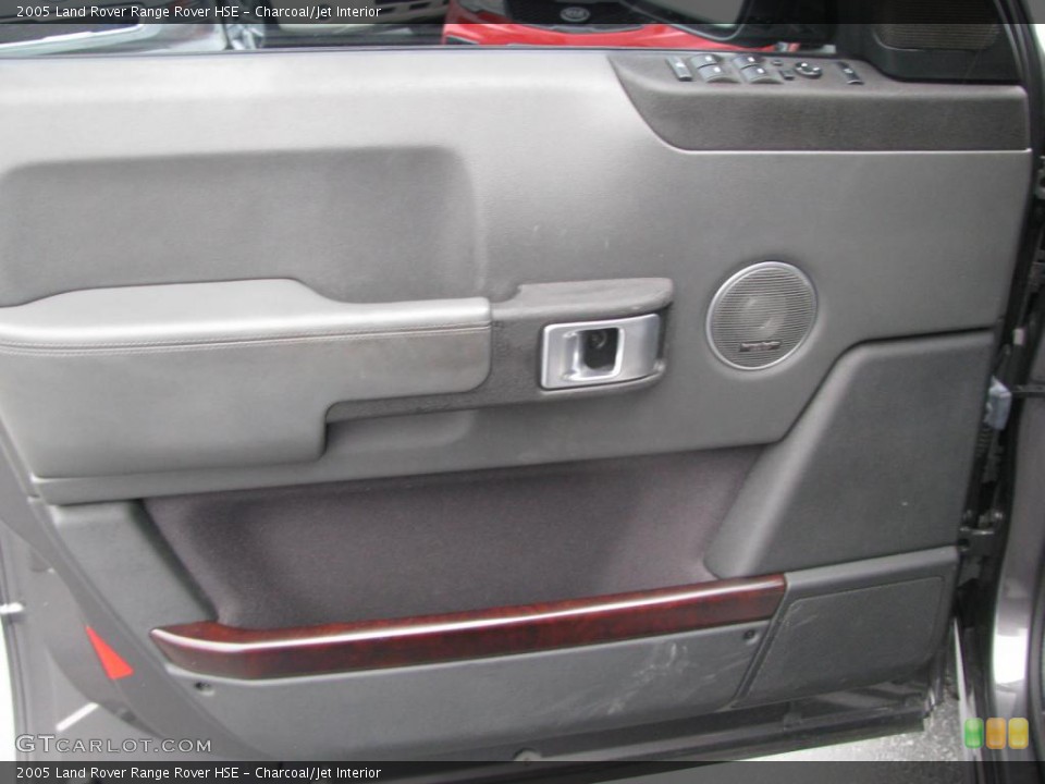 Charcoal/Jet Interior Door Panel for the 2005 Land Rover Range Rover HSE #44187855