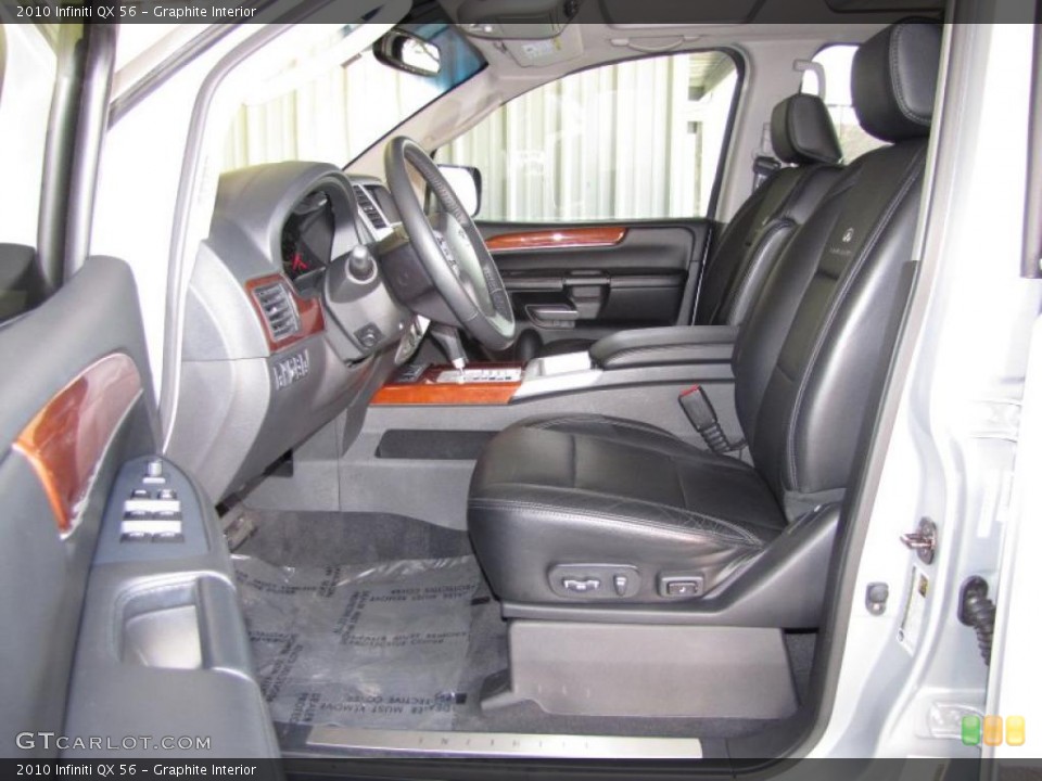 Graphite Interior Photo for the 2010 Infiniti QX 56 #44190611