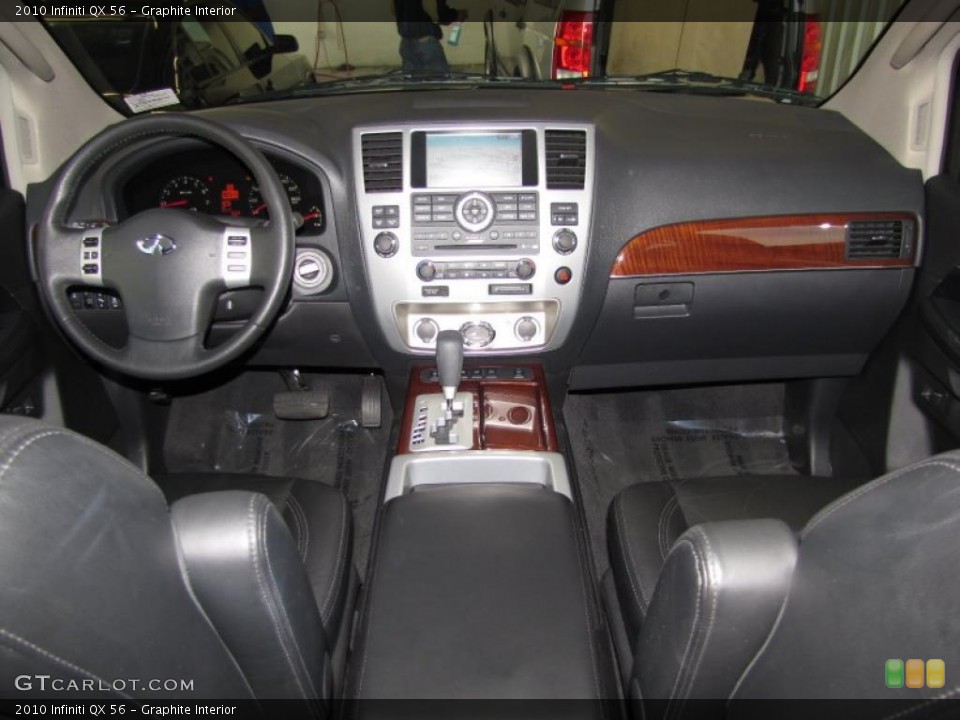 Graphite Interior Dashboard for the 2010 Infiniti QX 56 #44190655