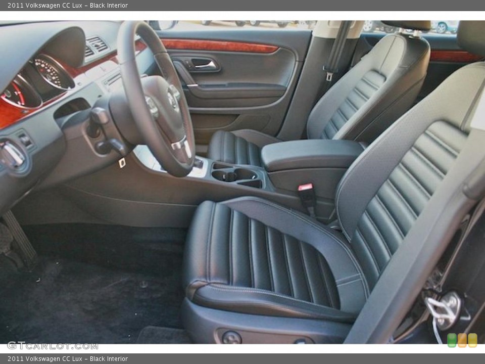 Black Interior Photo for the 2011 Volkswagen CC Lux #44191455