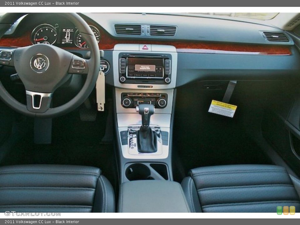 Black Interior Dashboard for the 2011 Volkswagen CC Lux #44191507