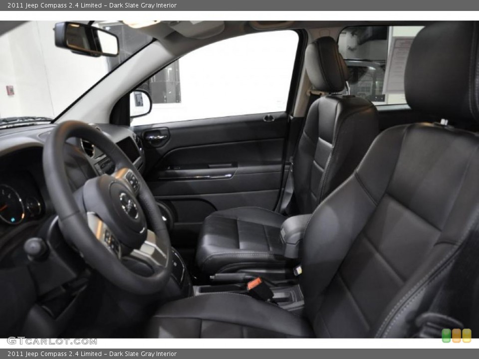 Dark Slate Gray Interior Photo for the 2011 Jeep Compass 2.4 Limited #44191655
