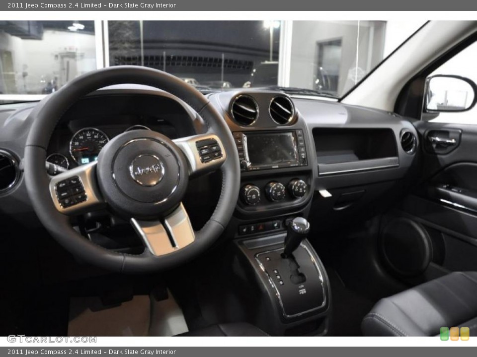 Dark Slate Gray Interior Dashboard for the 2011 Jeep Compass 2.4 Limited #44191735