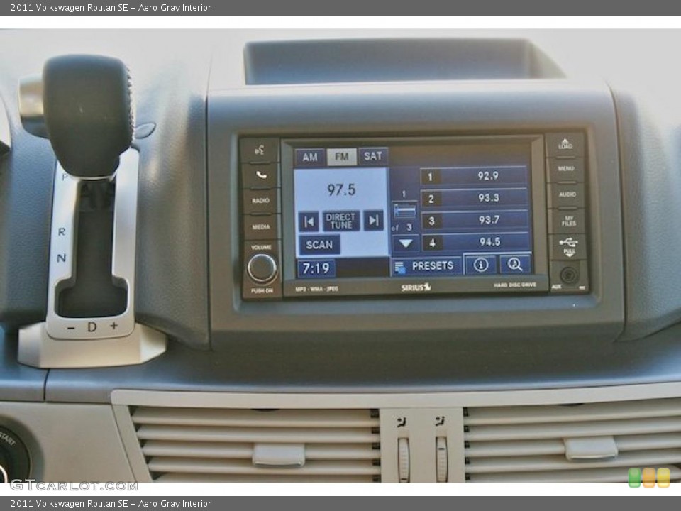 Aero Gray Interior Controls for the 2011 Volkswagen Routan SE #44192603