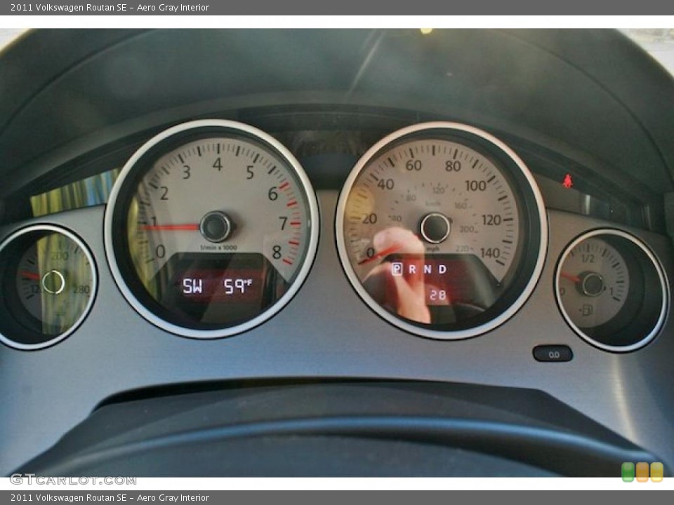 Aero Gray Interior Gauges for the 2011 Volkswagen Routan SE #44192615
