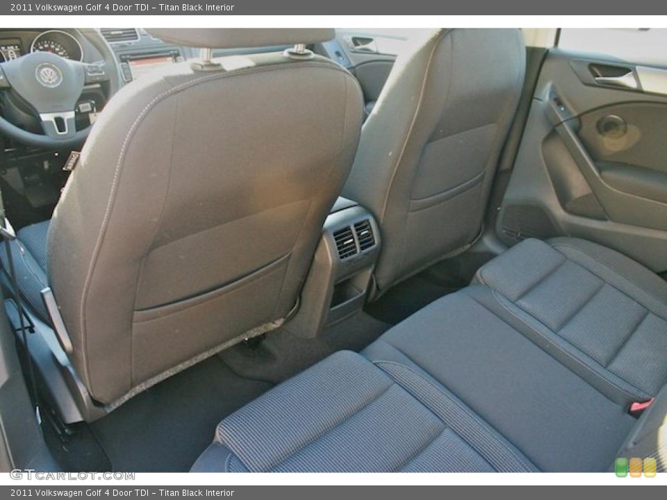 Titan Black Interior Photo for the 2011 Volkswagen Golf 4 Door TDI #44192763