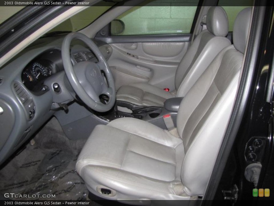 Pewter Interior Photo for the 2003 Oldsmobile Alero GLS Sedan #44193703