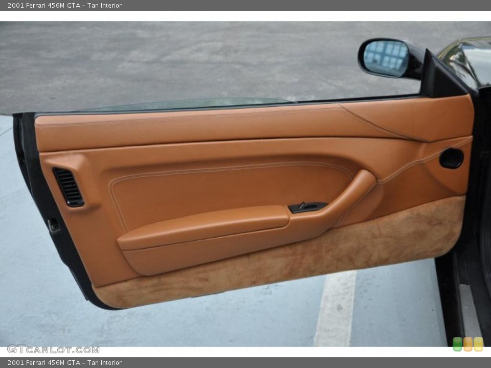 Tan Interior Door Panel for the 2001 Ferrari 456M GTA #44197469