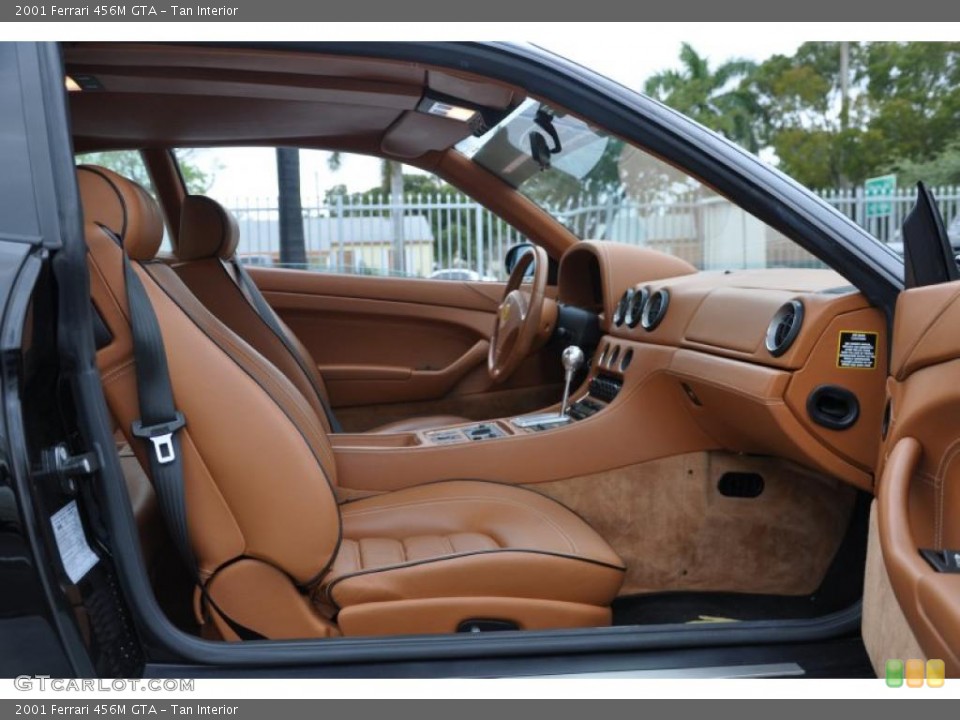 Tan Interior Photo for the 2001 Ferrari 456M GTA #44197477