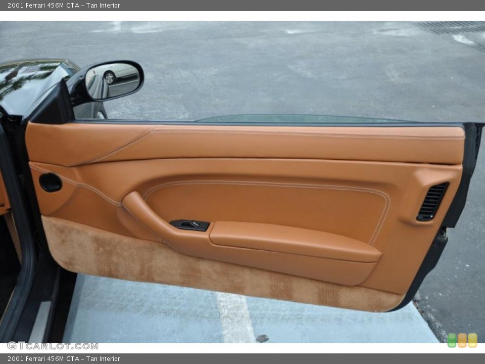 Tan Interior Door Panel for the 2001 Ferrari 456M GTA #44197485
