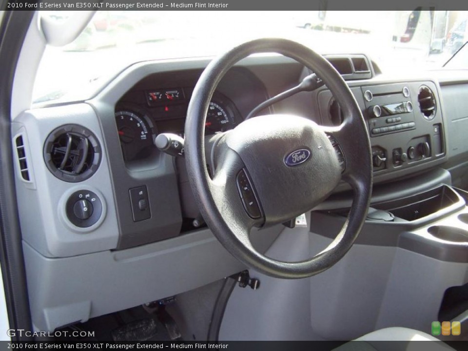 Medium Flint Interior Dashboard for the 2010 Ford E Series Van E350 XLT Passenger Extended #44200894
