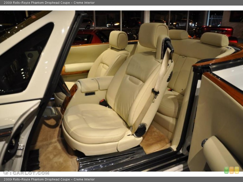 Creme Interior Photo for the 2009 Rolls-Royce Phantom Drophead Coupe #44206860