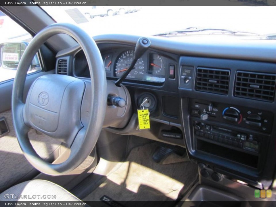 Oak Interior Dashboard for the 1999 Toyota Tacoma Regular Cab #44210064